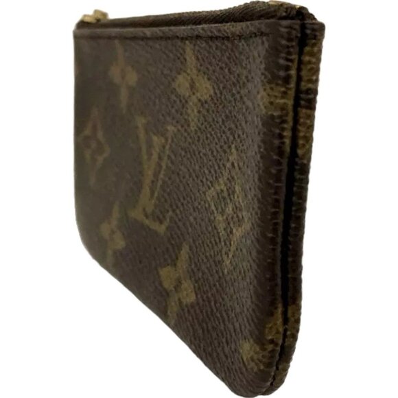 522217AF Louis Vuitton Wallet Coin Case Cles Brown Monogram - Picture 3 of 9